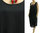 Zauberhaftes Ballon Kleid mit Trägern, Baumwolle in schwarz 46-48