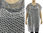 Leichte Lagenlook Tunika Shirt Baumwolle Punkte in schwarz weiß 44-50