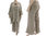 Lange ausgestellte Hose für große Frauen, Leinen in natur 46-50