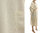 Lagenlook leichtes Kleid mit vier Taschen, Bourette Seide in wollweiß 44-50