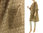 Lagenlook Tunika Kleid mit Taschen, Leinenspitze in natur 42-50